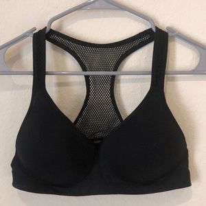 Pink Yoga Push-Up Sports Bra